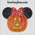 Minnie Mouse halloween pumpkin face applique head embroidery design jack o lantern embroidery design