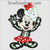 available separately: Minnie mouse skeleton Halloween costume applique machine embroidery design