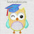 owl graduation applique machine embroidery design kindergarden school grad