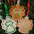 angel gingerbread ornament applique machine embroidery Christmas felt design vinyl burlap