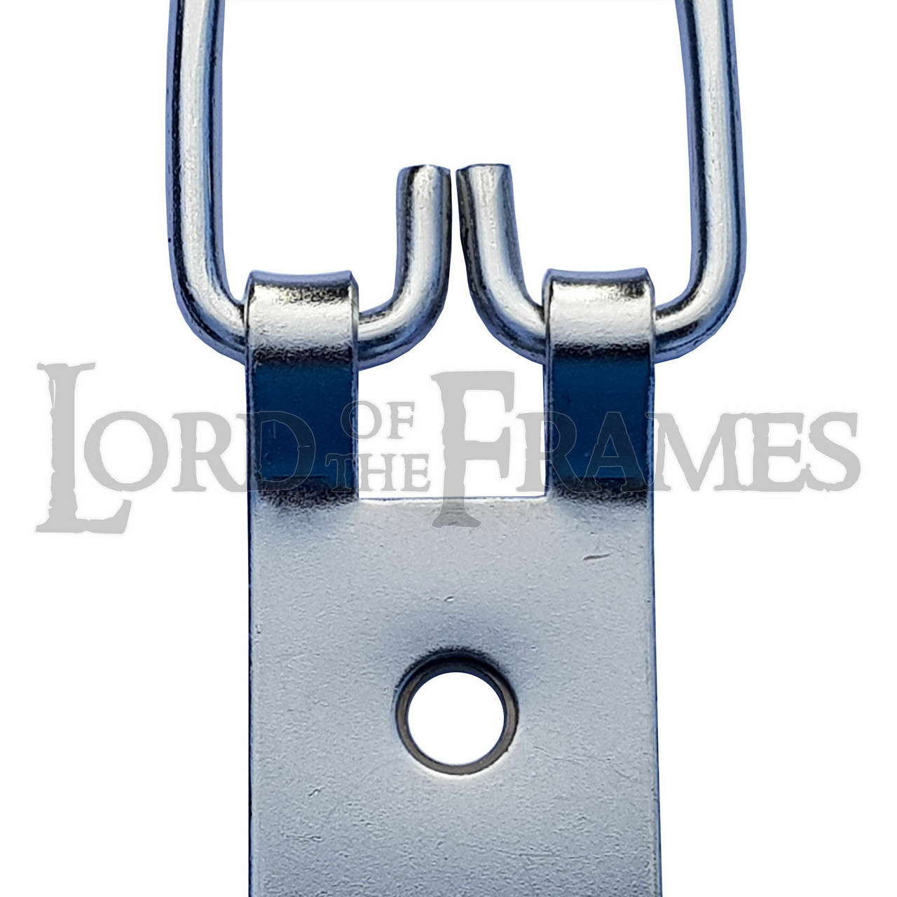 10 X Heavy Duty Bildaufhänger D-Ringe Vernickelt, 58 Mm - Für Schwere Bilder & Spiegel