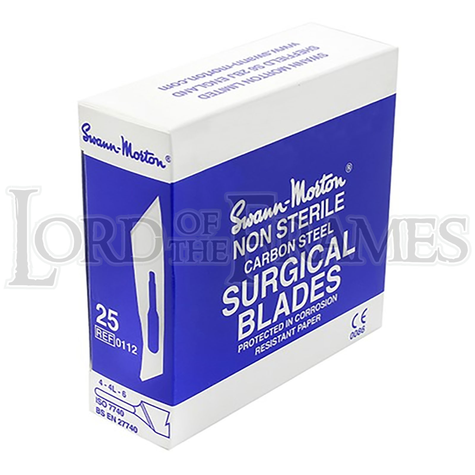 Swann Morton Blades No.25 100 pieces Lord of the Frames Ltd