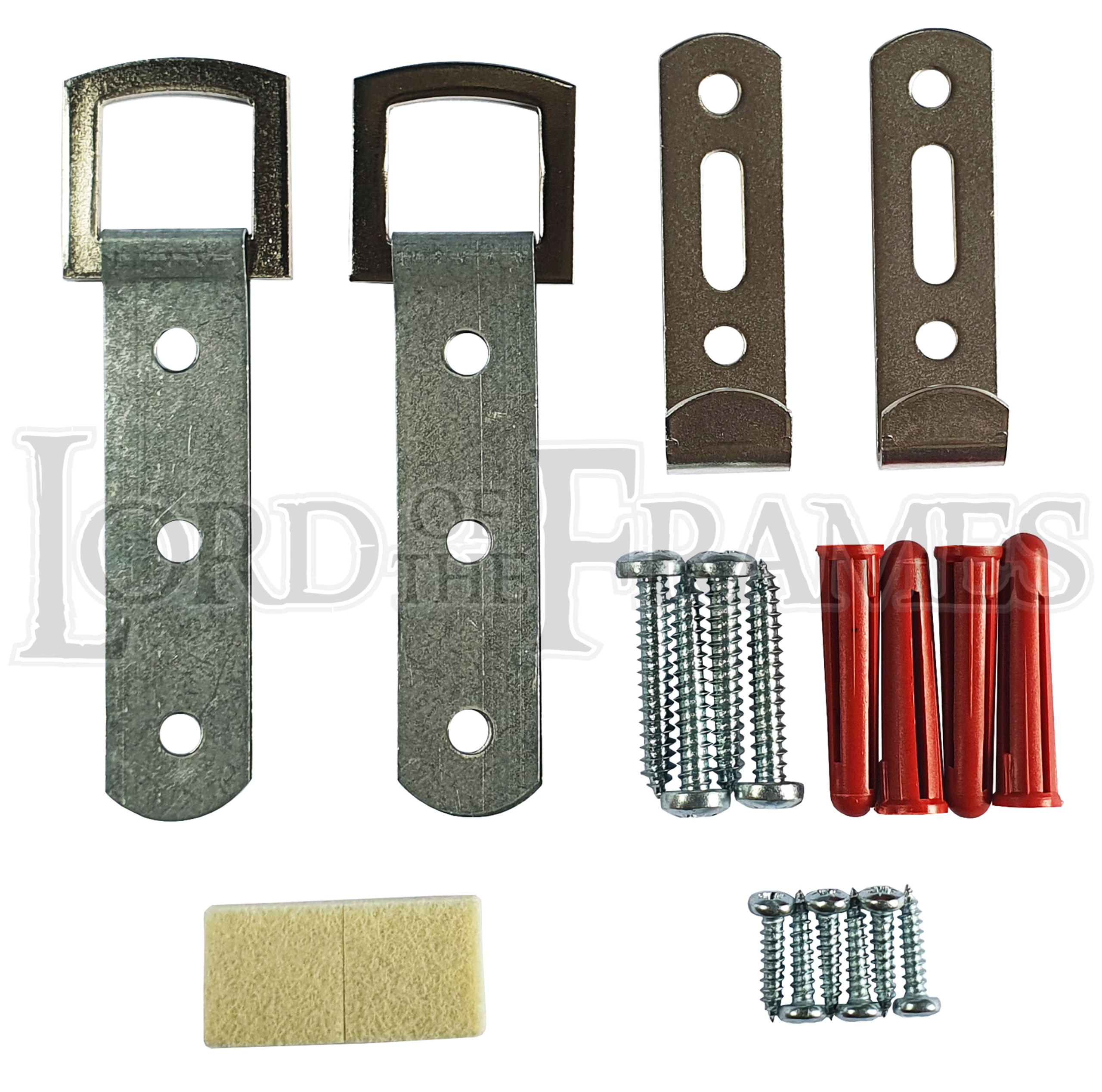 Secure Heavy Duty Large Picture Frame Mirror Hanging Kit Lord of the