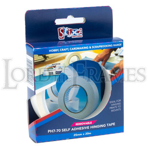 Stix2 PH7-70 Hinging Tape 25mm x 20m Stix2 PH7-70 Hinging Tape 25mm x 20m