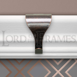 Picture Rail Hook 46 x 32mm Bronze Picture Rail Hook 46 x 32mm Bronze