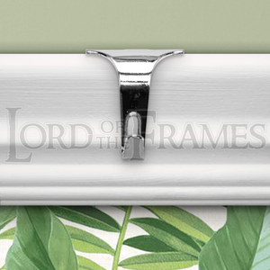 Picture Rail Hook 38 x 34mm Silver Picture Rail Hook 38 x 34mm Silver