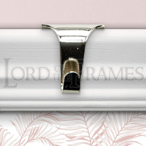 Picture Rail Hook 44 x 40mm Silver Picture Rail Hook 44 x 40mm Silver