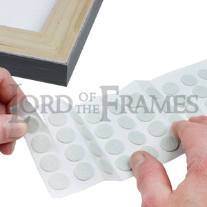 Self Adhesive Soft Bumpers 16mm x 1.3mm 400 pieces