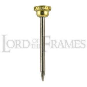 Picture Pins Hardened 24mm Knurled Brass Head pack 200 Picture Pins Hardened 24mm Knurled Brass Head pack 200