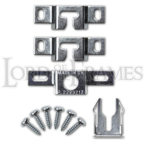 SpringLOCK Top Slot Hanging Bracket Secure Frame Hang Kit B SpringLOCK Top Slot Hanging Bracket Secure Frame Hang Kit B