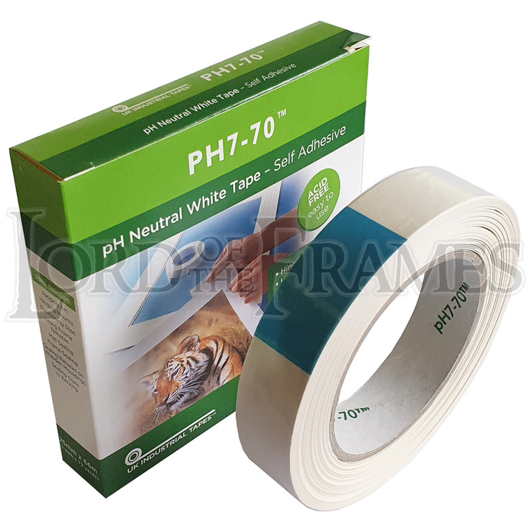 PH7-70 Conservation Self Adhesive Hinging Tape 25mm x 66m