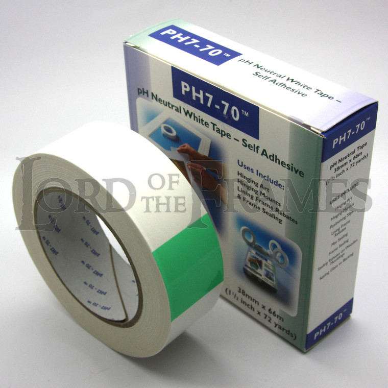 PH7-70 Conservation Self Adhesive Hinging Tape 38mm x 66m