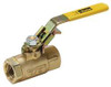 PARKER HANNIFIN XVP500P-4 BRASS BALL VALVE INLINE FNPT 1/4 IN
