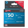 ARROW FASTENER CO 50424/504 1/4IN STAPLES 1250/BOX