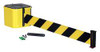 RETRACTA-BELT WM412YW30-BYD-RE WALL BARRIER, 30FT BLACK/YELLOW BELT