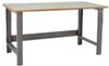 BENCHPRO RPB3060 + GSN ERGO WORKBENCH GRAY 60LX30WX30H IN.