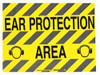 BRADY SPC ABSORBENTS 104502 14 IN X18 IN B534FS BK/YL EAR PROTECTION