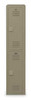 BRADLEY FIXTURES CORP. LK1215602HV-202 LOCKER 12IN.W 15IN.D 60IN.H, 2-TIER