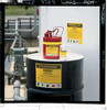 BRADY SPC ABSORBENTS 7261QLS CHEMICAL LABEL,5 IN. W,POLYESTER,PK25