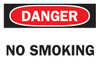 BRADY SPC ABSORBENTS 88371 10X14" NO SMOKING SIGN (STICKER)