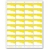 CENTURION INC UN ORG4P LASER BIN LABELS 1.96X1.18