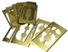 C.H. HANSON 10016 STENCIL SET,NUMBERS,BRASS