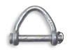 COLUMBUS MCKINNON M706 1" WEB SLING SHACKLE GALVANIZED 6" WEBBI