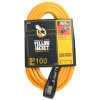 COLEMAN CABLE 2738 12/3X100FT LCKG PLG EXTSN CORD