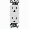 COOPER WIRING 1107W-BOX 15A 3WIRE WHT GND DUPL RECPT
