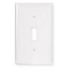 COOPER WIRING 2134W 1G WHITE SWITCH PLATE 10PK