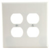 COOPER WIRING 2150W-BOX 2G WHT DUPLEX RECEPTACLE PLT2G