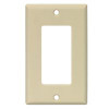 COOPER WIRING 2151V-BOX 1G IVORY DECO/GFCI WALL PLATE