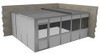PORTA-KING VK1STL 16'X20' 2-WALL H7585 MDLR IN-PLNT OFFICE 2-WALL 16FT.DX