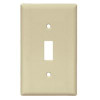 COOPER WIRING 5134V 1G IVORY NYLN TOGGLE PLATE