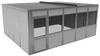 PORTA-KING VK1DW 16'X20' 4-WALL H7588 MDLR IN-PLNT OFFICE 4-WALL 16FT.DX