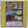 DIZE CO CB1218D 12X18 12OZ CANVAS TARP