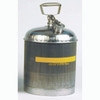 EAGLE MFG 1315 SAFETY CANS, STAINLESS STEEL W/TEFLON CA