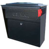 EPOCH DESIGN 7172 MAILBOX TOWNHOUSE WALL MT BLK