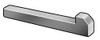 FLINTHILLS TRADING CO DBA GL HUYETT GIB-0375-1000 MACHINE KEY TAPERED PLAIN 1 L