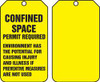 ACCUFORM SIGNS TSS822PTP PERMIT TAG 5-3/4 X 3-1/4 PK25