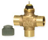 HONEYWELL V5853A2048 THREE-WAY SWEAT VALVE,1/2 IN, 1.9 CV