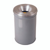 JUSTRITE MFG COMPANY 26615G GRAY 15 GALLON DRUM CEASE FIRE WASTE REC