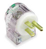 LEVITON 8215-CAT ANGLE STRAIGHT BLADE PLUG