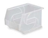 LEWIS BINS PB148-7 Clear HANG AND STACK BIN 14-3/4 IN L CLEAR