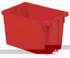 LEWIS BINS SN2013-12 RED F0142 STACK AND NEST BIN 19-1/2 IN L RED