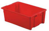 LEWIS BINS SN2818-10 Red D6938 STACK AND NEST BIN 28-1/2 IN L RED