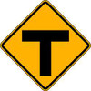LYLE W2-4-24HA TRAFFIC SIGN 24 X 24IN BK/YEL SYM MUTCD