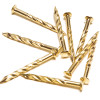 M-D BUILDING PRODUCT 21485 1-1/4IN BRASS SCREW NAIL PK12