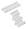 METRO SXR6DIV DRAWER DIVIDER KIT,6"H,CLEAR