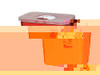 COVIDIEN SRR0100970 SHARPS CONTAINER,2 GAL.,ROTOR LID,PK5